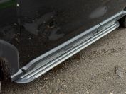 Пороги алюминиевые "Slim Line Silver" 1720 мм Haval H3 1.5 2WD 2024 арт. HAVH324-05S