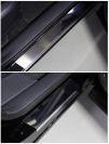 Накладки на пороги (лист зеркальный) 4шт для автомобиля Changan CS75 FL 2020 арт. CHANCS7520-01