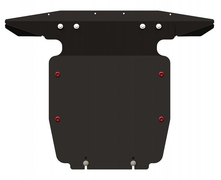 Защита картера для VOLKSWAGEN Touareg  2010 - 2014, V-3.0TDI ; 3.6FSI ; 4.2 FSI ; 4.2TDI, Sheriff, сталь 2,5 мм, арт. 26.1884