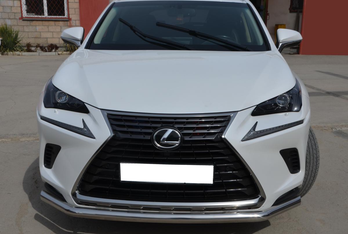 Защита переднего бампера для автомобиля Lexus NX 2017 арт. LNX.200.17.02, Россия