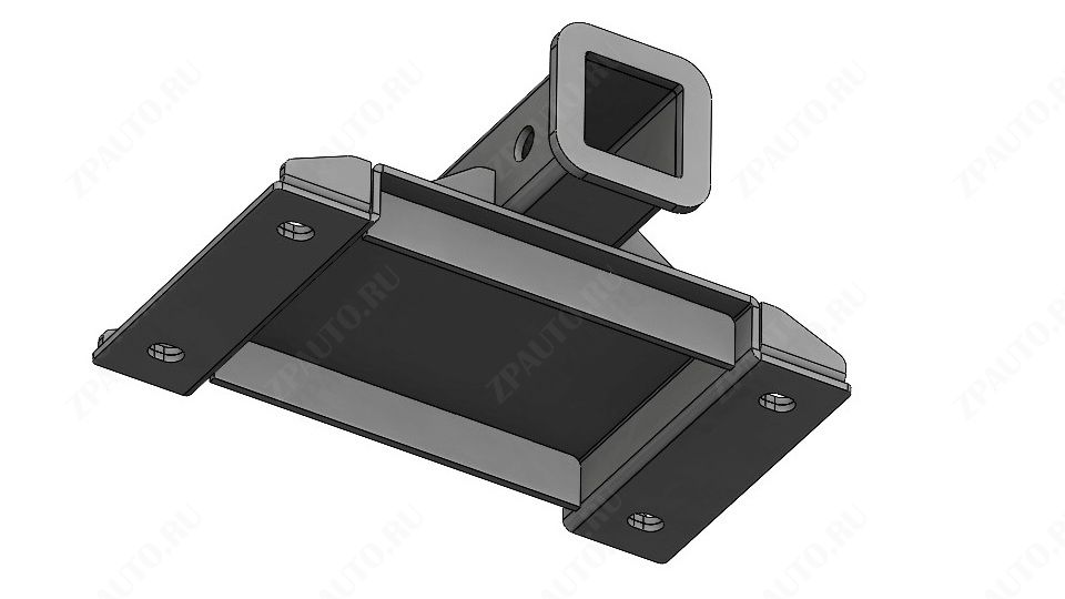 ABC.ADAP.FB.31 АДАПТЕР С КВАДРАТОМ ДЛЯ ДОПОЛНИТЕЛЬНОГО ОБОРУДОВАНИЯ (К ПЕРЕДНИМ БАМПЕРАМ ABC.MCCL200.FB.09 / ...21 / ABC.TOHIL.FB.06/ ...07)