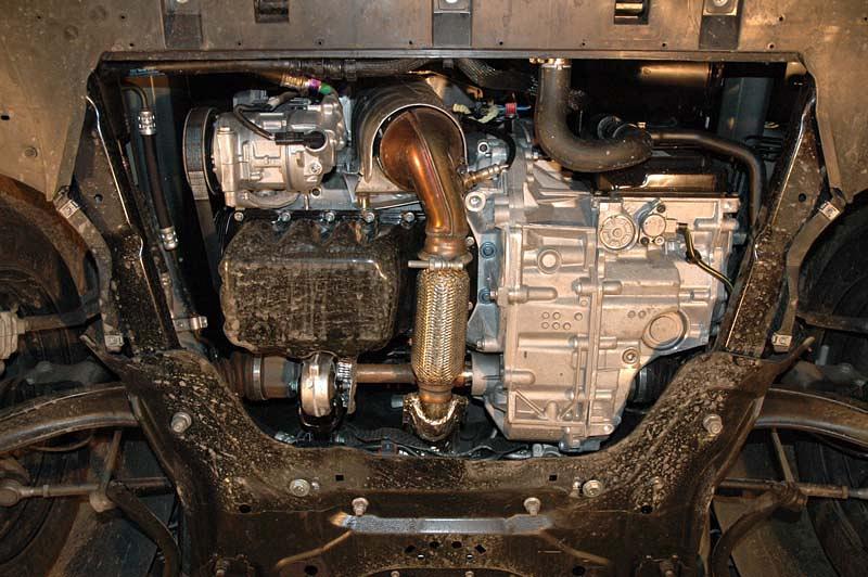 Защита картера и КПП для CITROEN C4  2007 - 2012, V-1.6, Sheriff, сталь 2,0 мм, арт. 05.1419