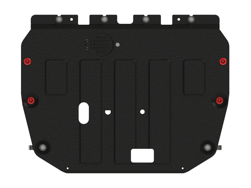 Защита картера и КПП для GAC GN8  2020 -, V-2.0 AT, Sheriff, сталь 2,0 мм, арт. 28.4664
