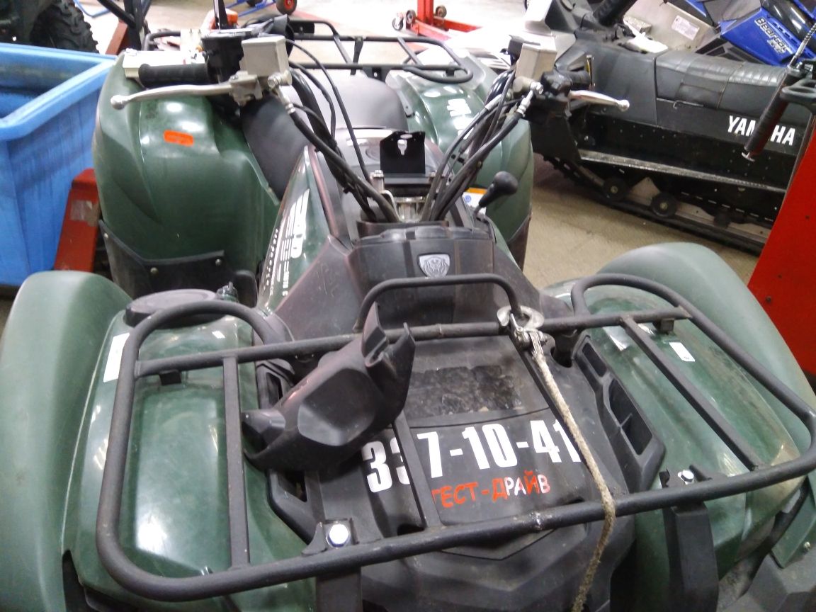 Кронштейн навигатора для YAMAHA Grizzly 700/550 2007-14, сталь 2 мм, STORM, арт. MP 0391