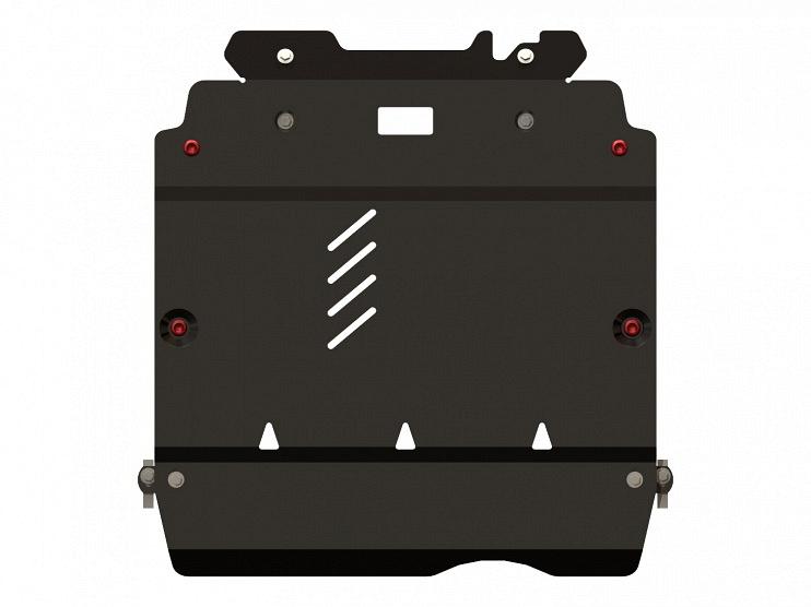 Защита картера и КПП для Mercedes-Benz B-Klasse  2005 - 2011, V-1,5; 1,7; 2,0, Sheriff, сталь 2,5 мм, арт. 13.1174