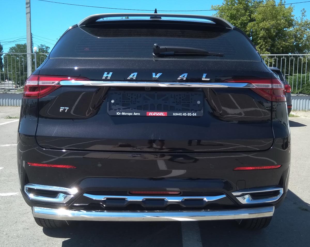 Защита заднего бампера   для автомобиля Haval F 7 2019. GWF7.19.11, Россия