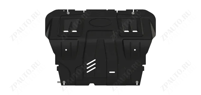 Защита картера и КПП для CHANGAN Alsvin  2023 - V-1,5 AT FWD, Sheriff, сталь 1,8 мм, арт. 28.5463