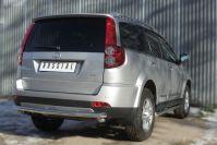 Защита заднего бампера d57 для Great Wall Hover H3 2014, Slitkoff GWH3Z-001948