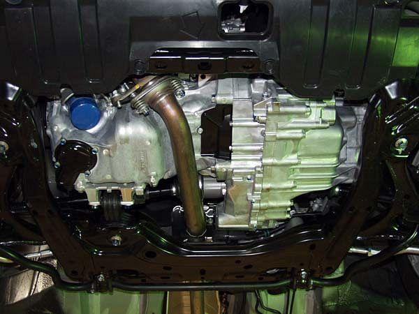 Защита картера и КПП для HONDA Civic (hatchback) 2006 - 2010 , V-1,6; 1,8, Sheriff, сталь 2,0 мм, арт. 09.0898