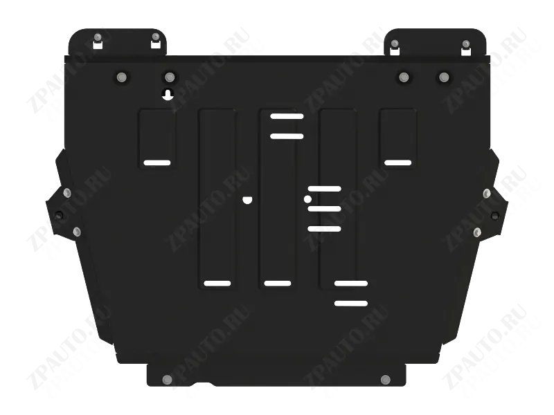 Защита топл. бака для GEELY Tugella  2020 -, V-2,0 AT FullWD;, Sheriff, сталь 2,0 мм, арт. 28.5226