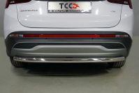 Защита задняя 60,3 мм для автомобиля Hyundai Santa Fe 2021- TCC Тюнинг арт. HYUNSF21-32