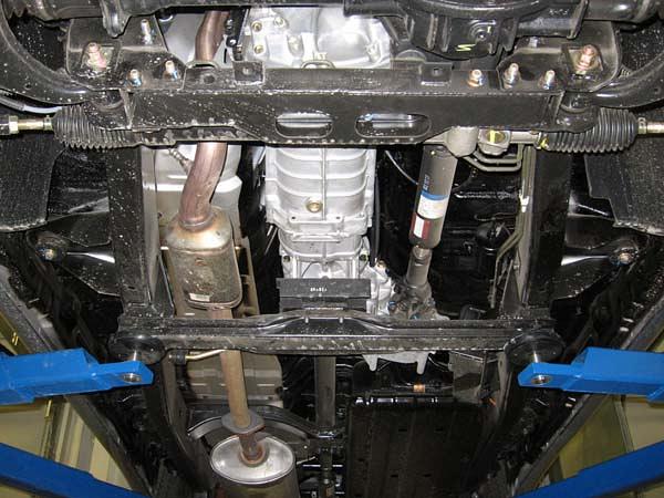 Стальная защита картера и КПП на SsangYong Rexton Корейская сборка, сталь 2 мм, Sheriff (Шериф) 29.0889