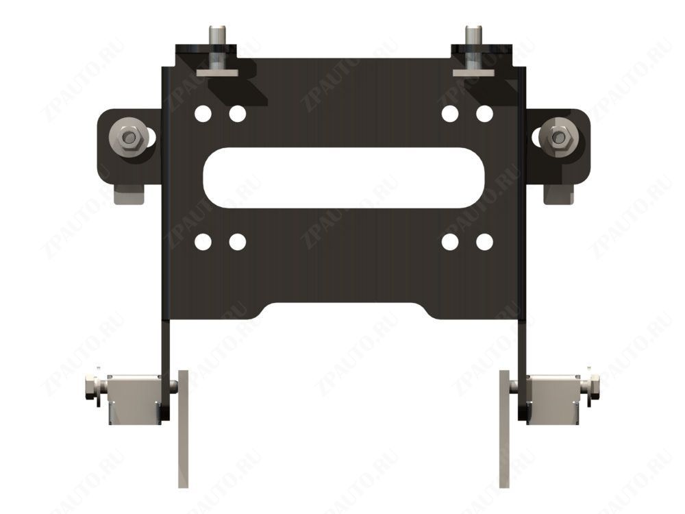 Площадка для крепления лебедки для CAN-AM Commander MAX 2015-2021, сталь 5 мм, STORM, арт. MP 0098