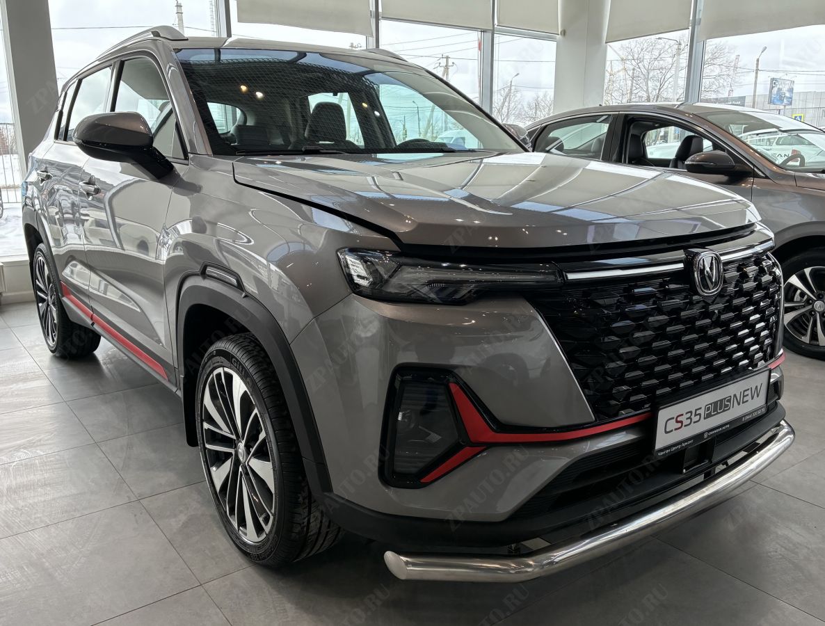 Защита переднего бампера  для автомобиля CHANGAN CS35 Plus 2023 арт. CGCS35P.23.01