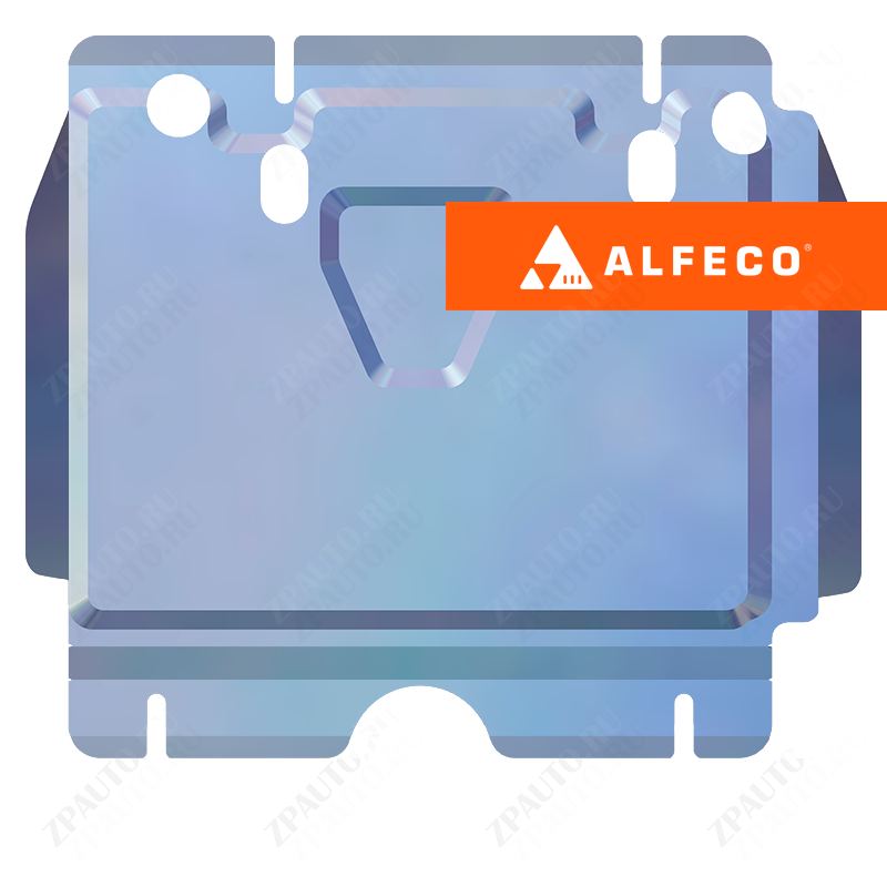 Sollers ST6 2023- V-2,0MT; 2,0TD защита картера, ALFeco, алюминий, 4 мм, арт. ALF5604al-2