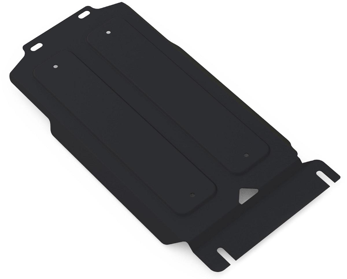 Защита КПП АвтоБроня для Nissan Patrol Y62 (V - 5.6) 2010-2019, штампованная, сталь 1.8 мм, с крепежом, 111.04123.1