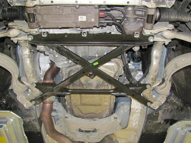 Защита картера и КПП для AUDI Q 5  2008 - 2017, V-2,0 TFSI  АТ (Tiptronic) 4wd, Sheriff, алюминий 4 мм, арт. 02.2819