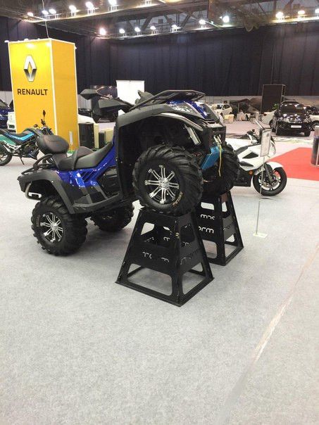 Подставка под колесо выставочная, сталь 2 мм, STORM, арт. MP 0136