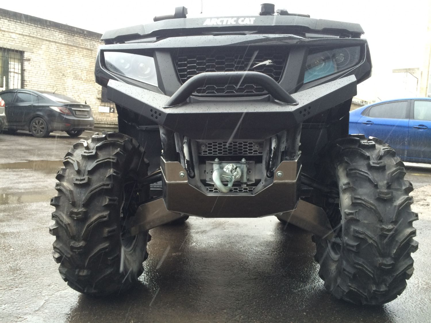 Защита днища для ARCTIC CAT 700 XR Limited 2015 -, алюминий 4 мм, STORM, арт. 3070