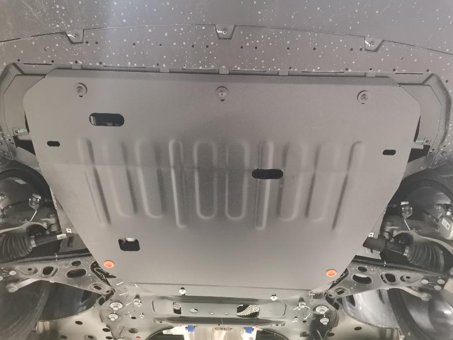 Защита  картера и КПП Geely Atlas 2023- V-2,0 FWD , ALFeco, сталь 2мм, арт. ALF0832st