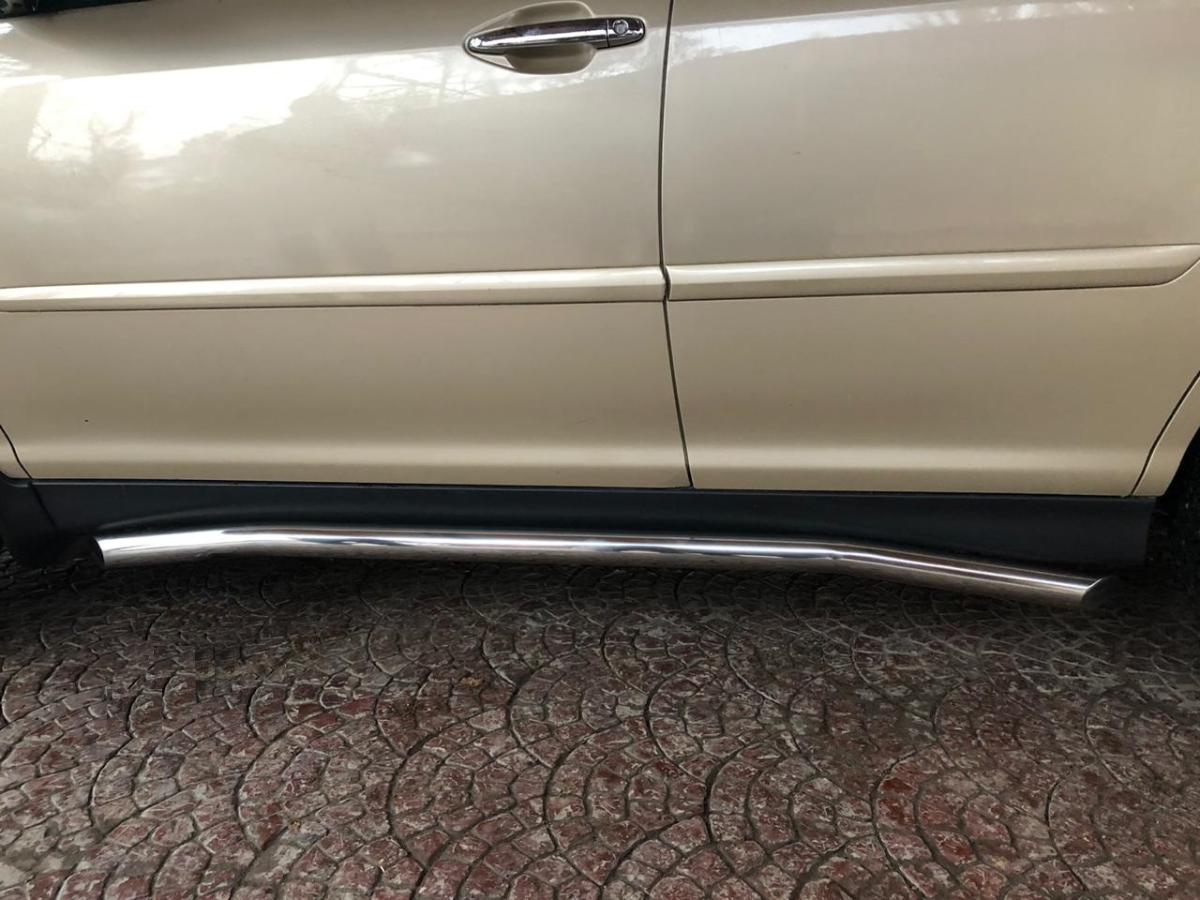 Защита штатного порога для автомобиля RX300/RX330/RX400h  2003-2009 RX350/RX400h 2006-2009 арт. LRX300.03.32