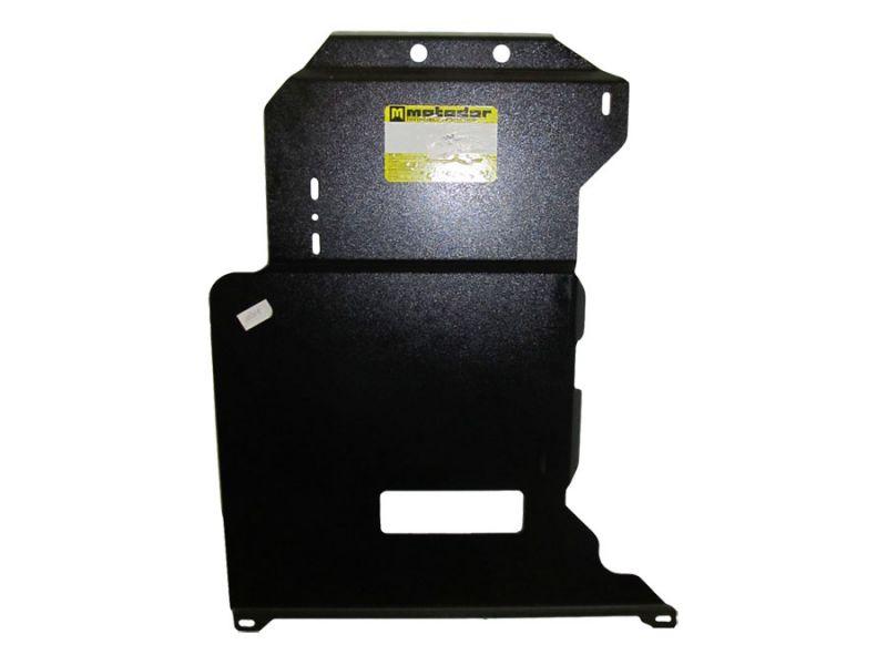 Защита кпп, рк стальная Motodor для BMW X5 E70 2010-2013 (3 мм, сталь), 10207