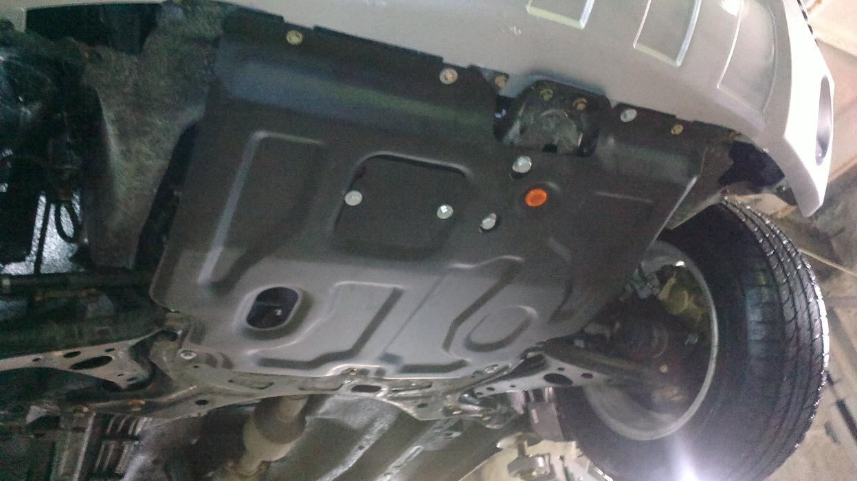 Защита  картера и КПП Lifan X60 2012-2022 V-1,8 , ALFeco, сталь 2мм, арт. ALF3505st