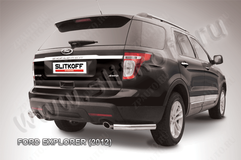 Уголки d76 Ford Explorer (2010-2015) , Slitkoff, арт. FEX010