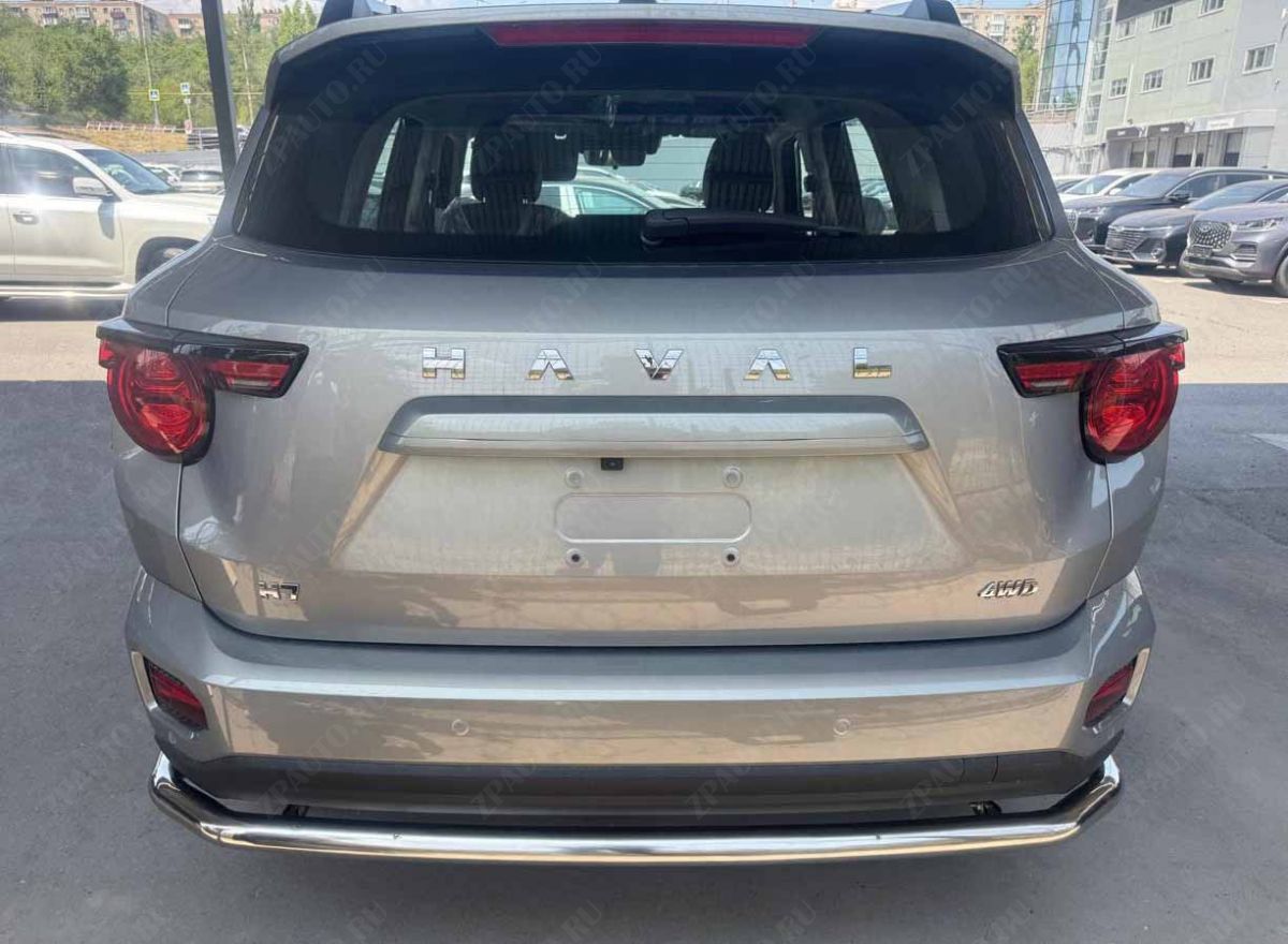 Защита заднего бампера угловая большая для автомобиля Haval H7 2025 арт. HVH7.25.21