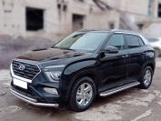Пороги лист d-53 для автомобиля Hyundai Creta 2021-наст.вр. арт. HCR21_2, 
Технотек