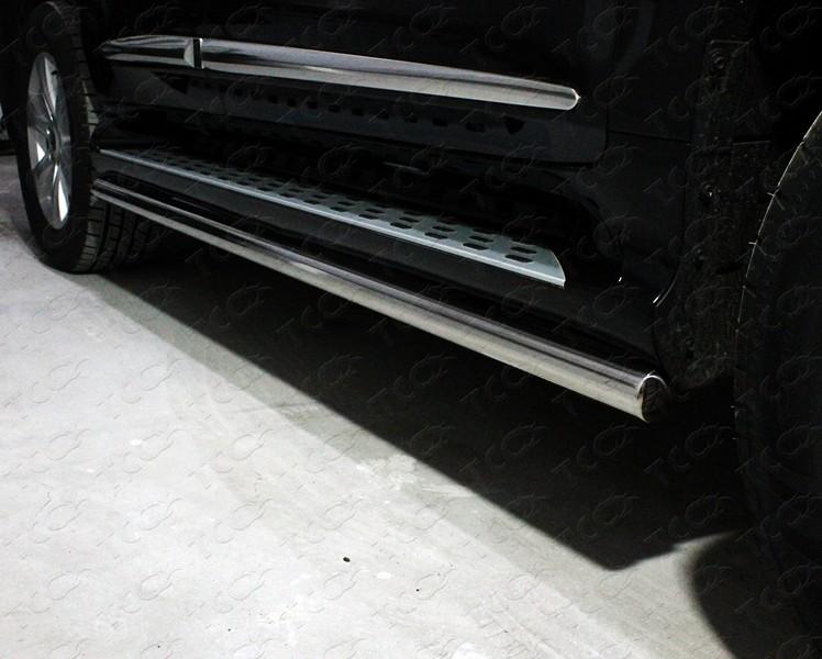 Защита порогов 60,3 мм для автомобиля Haval H9 2017- TCC Тюнинг арт. HAVH917-17