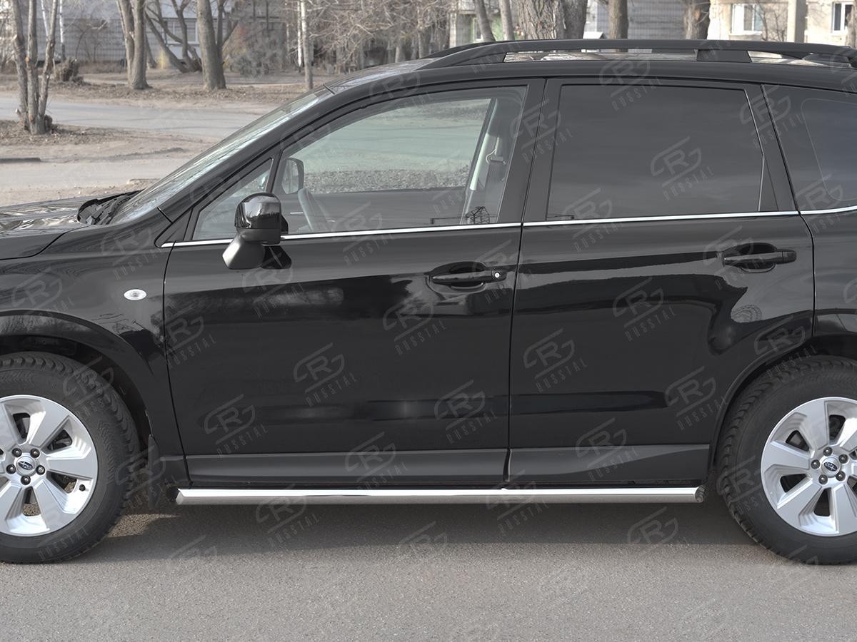 SUBARU-FORESTER(SJ)-2016-2018-Пороги-труба-d57-(вариант-1)-SUFT-0033481, Slitkoff