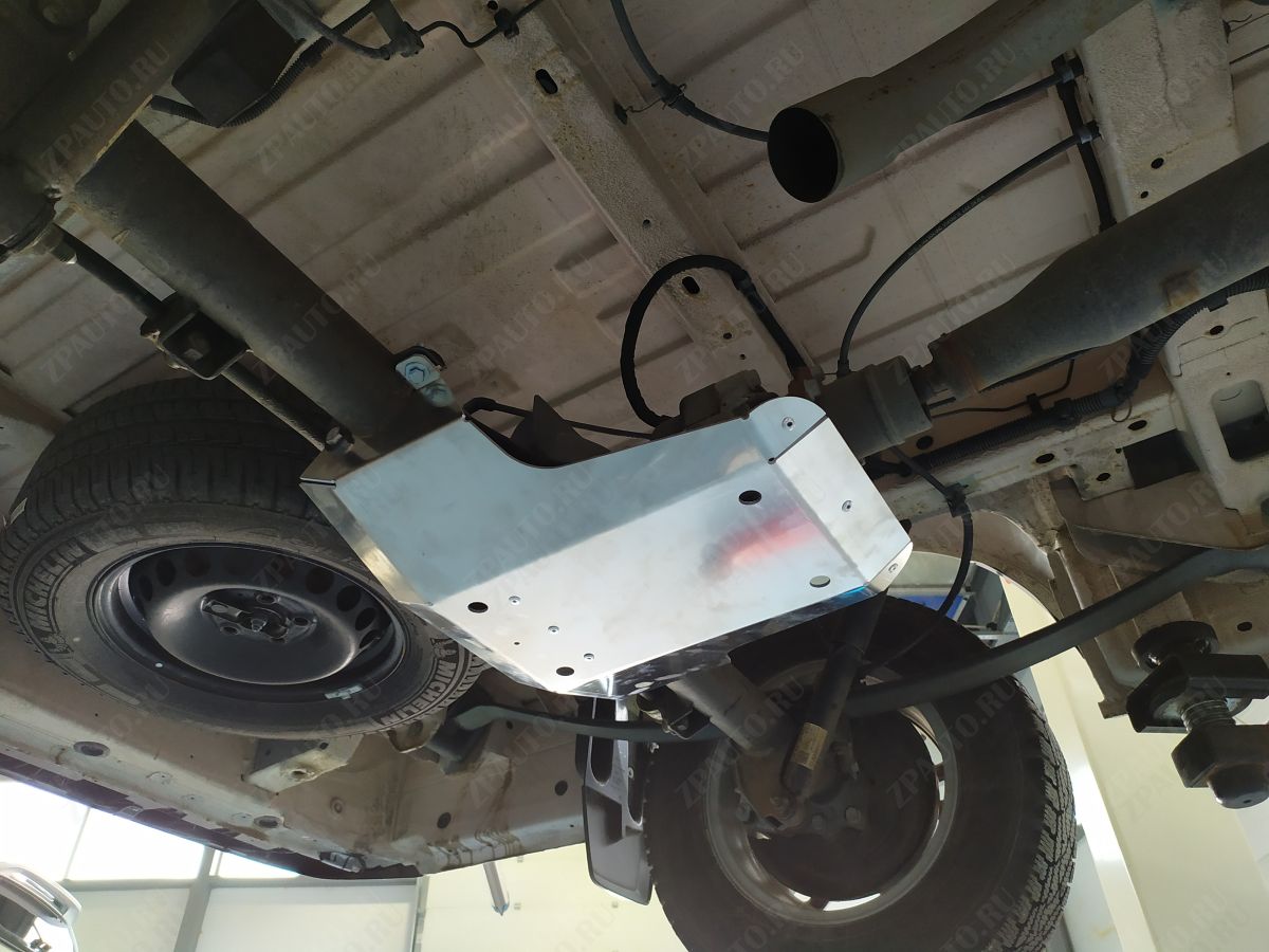 26.15АВС ЗАЩИТА РЕДУКТОРА ЗАДНЕГО МОСТА VW CRAFTER (2019-); 2.0 TDI 140Л.С.; 4WD (АЛЮМИНИЙ 4 ММ)