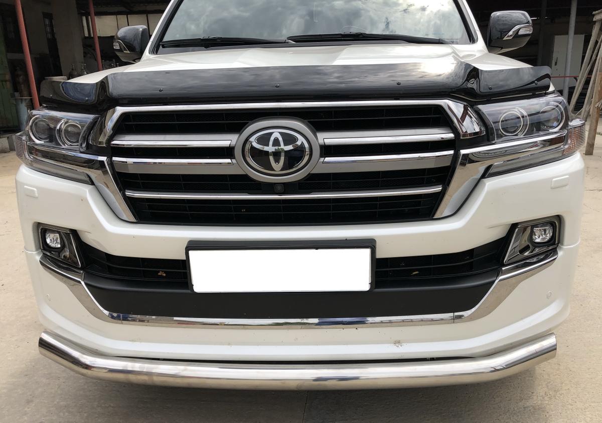 Защита переднего бампера  для автомобиля TOYOTA Land Cruiser 200 Executive  Lounge 2018, Россия TLCEL200.18.01