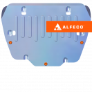 Защита  картера и КПП Freelander 2 2006-2014 V-all , ALFeco, алюминий 4мм, арт. ALF3811al