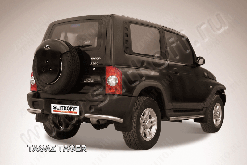 Уголки d57 TAGAZ Tager (2008-2012) , Slitkoff, арт. TAT019