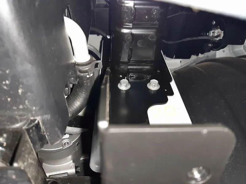 Защита радиатора для JAC e30X электро 2024 - V-AT FrontWD, Sheriff, сталь сталь 1,5 мм, арт. 28.6411