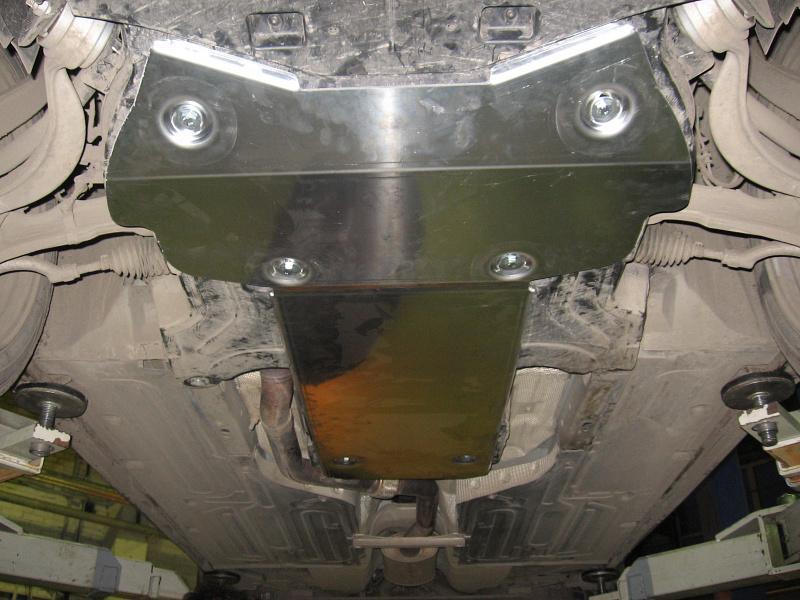 Защита картера и КПП для JAGUAR Jaguar XF Установка на пыльник 2014 -, V-3,0 AT RWD, Sheriff, алюминий 5 мм, арт. 28.2783