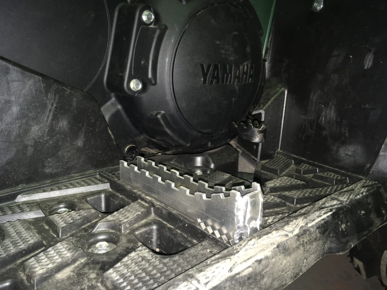 Подножки алюминиевые для квадроцикла для YAMAHA Grizzly 700/550 2007-14, STORM, арт. MP 0435