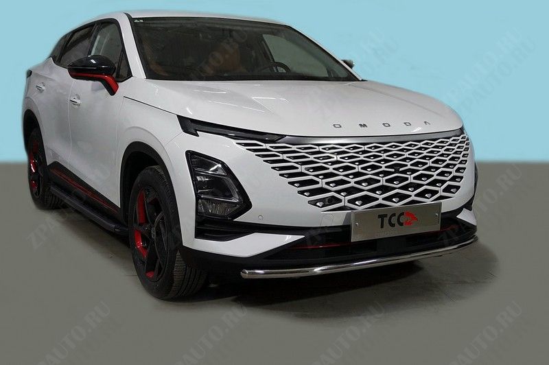 Защита передняя нижняя 42,4 мм Omoda C5 2022 арт. OMOC522-07