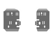 Защита порогов для POLARIS Sportsman 800/500 Touring/X2 2009-11, алюминий 4 мм, STORM, арт. 1372