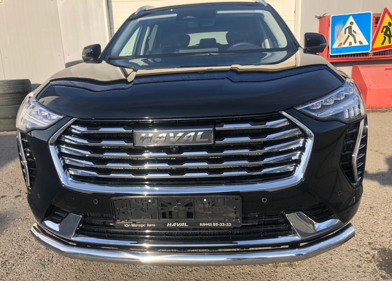 Защита переднего бампера для автомобиля HAVAL Jolion 2021 арт. HVJ.21.02