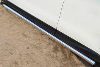 Пороги труба d63 вариант 2 для Subaru Forester 2013, Руссталь SUFT-0015992
