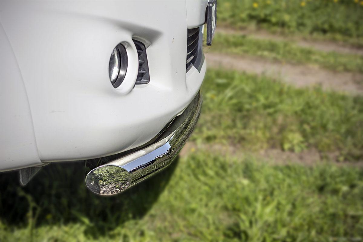 Защита передняя D 76,1 для Toyota Hilux(Тойота Хайлюкс), ALFeco арт. HIL-12.05