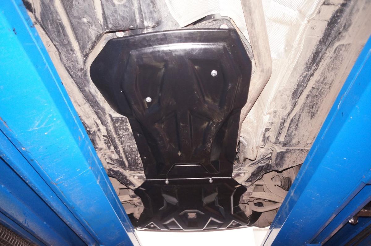 34.09K ЗАЩИТА КАРТЕРА ДВИГАТЕЛЯ И КПП BMW X5(F15) (2013-2018) V- ВСЕ, КРОМЕ X5M(10.2013-)/BMW X6 (F16)(2014-) V-ВСЕ, КРОМЕ X6M , ИЗ 2-Х ЧАСТЕЙ(КОМПОЗИТ 8 ММ)