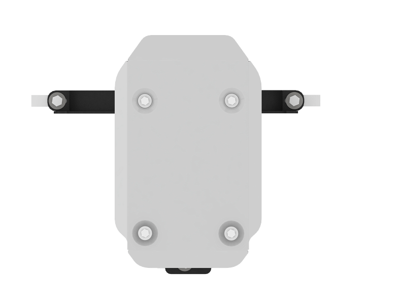 Защита редуктора для GENESIS G80  2017 - 2020, V-2.0T AT 4WD, Sheriff, алюминий 4 мм, арт. 10.4392