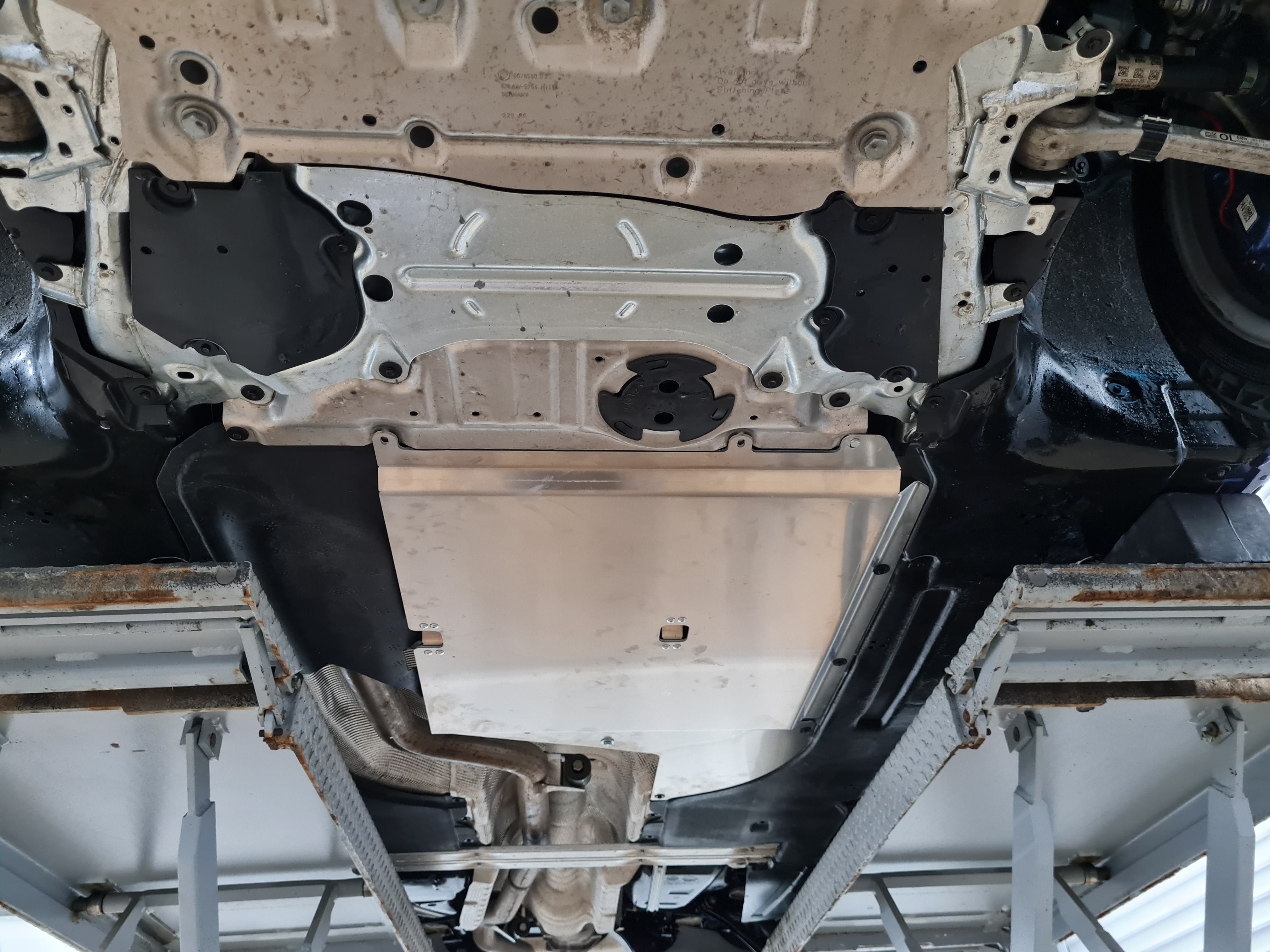 34.18ABC ЗАЩИТА АКПП BMW 3ER, G20, V - 2.0D , 4WD (2019-) (Алюминий 4 мм)