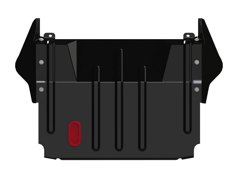 Защита картера и КПП для Lada Priora (Lada 2170) , Sheriff арт.27.1575 (Без крыльев) (сталь 2,0 мм)