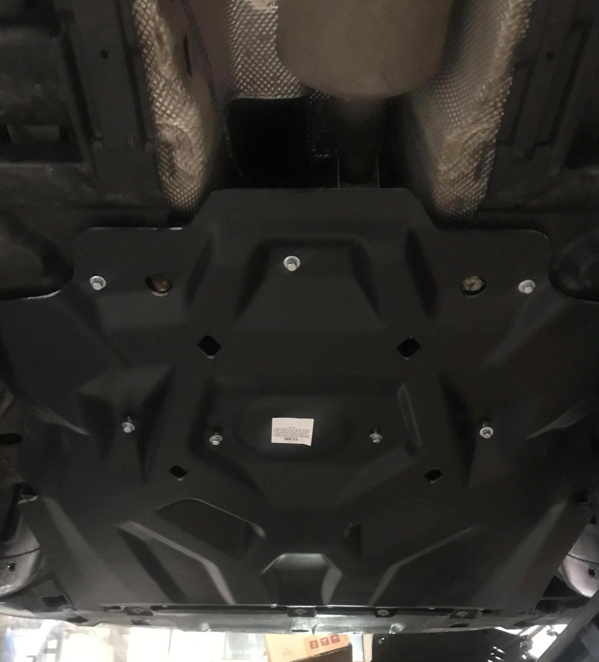 13.08K ЗАЩИТА КАРТЕРА ДВИГАТЕЛЯ И КПП МВ A-класс (W177) 2018- / В-класс (W347) 2018-/CLA (С118, Х118) / GLA (H247) / GLB (Х247) 2019- V-все (Композит 6мм)