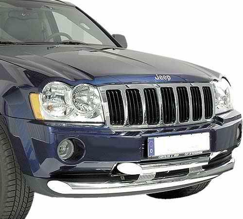 Защита переднего бампера для автомобиля JEEP Grand Cherokee 2004-2012, Россия JGC.12.03